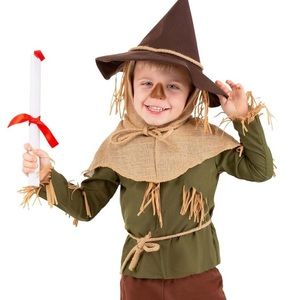 Wizard of Oz Scarecrow costume- toddler 4T- NEW